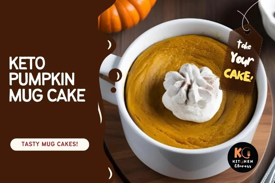 Keto Pumpkin Mug Cake