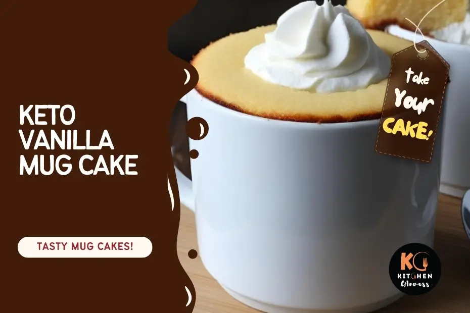 Keto Vanilla Mug Cake