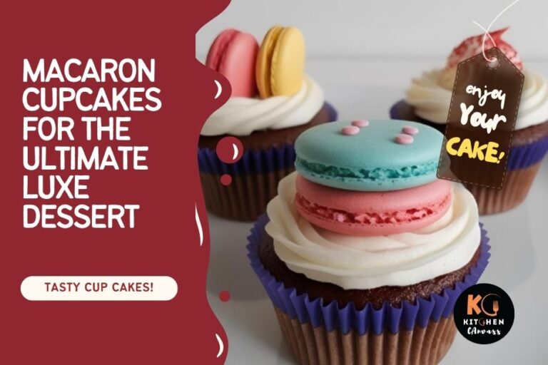 Macaron Cupcake: A Luxe Dessert Duo in One Bite