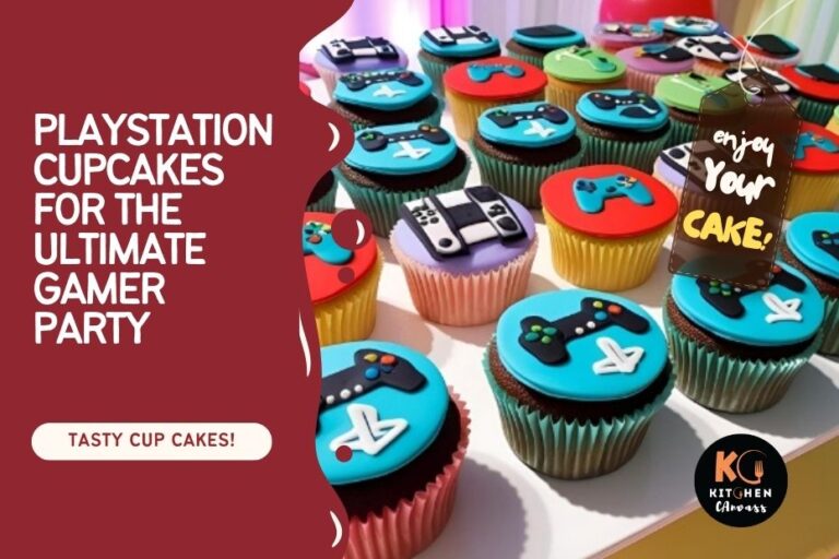 PlayStation (P.S.) Cupcakes – For Sweet Tooth Gamers!
