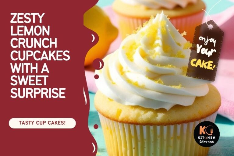 Explore Lemon Crunch Cupcakes!