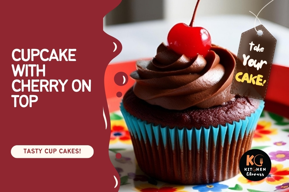 Cupcake with Cherry on Top