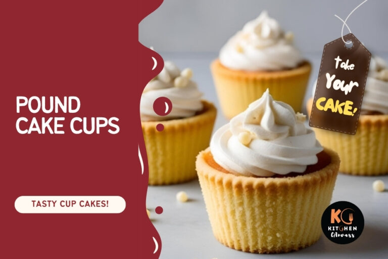 Pound Cake Cups Recipe – A Classic Cake in a Cute Cup Size