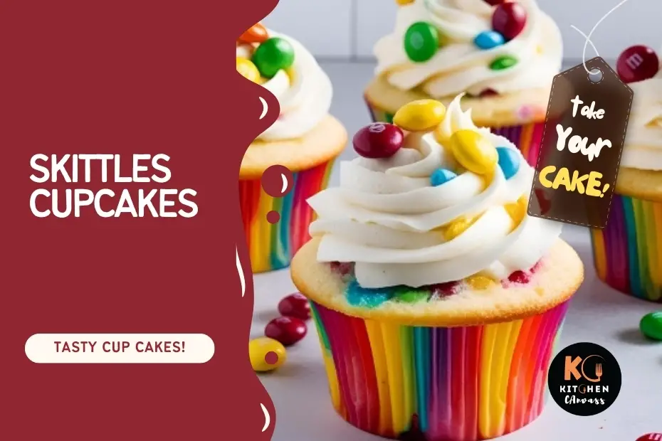 skittles cupcakes