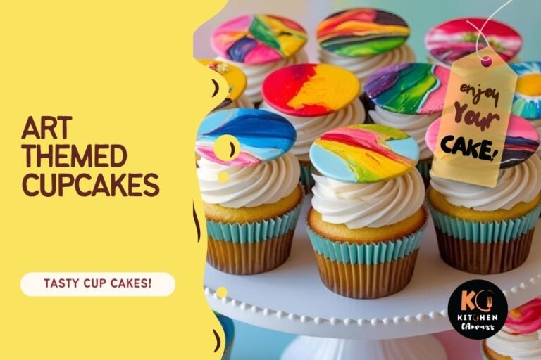 Art-Themed Cupcakes for Creative Occasions