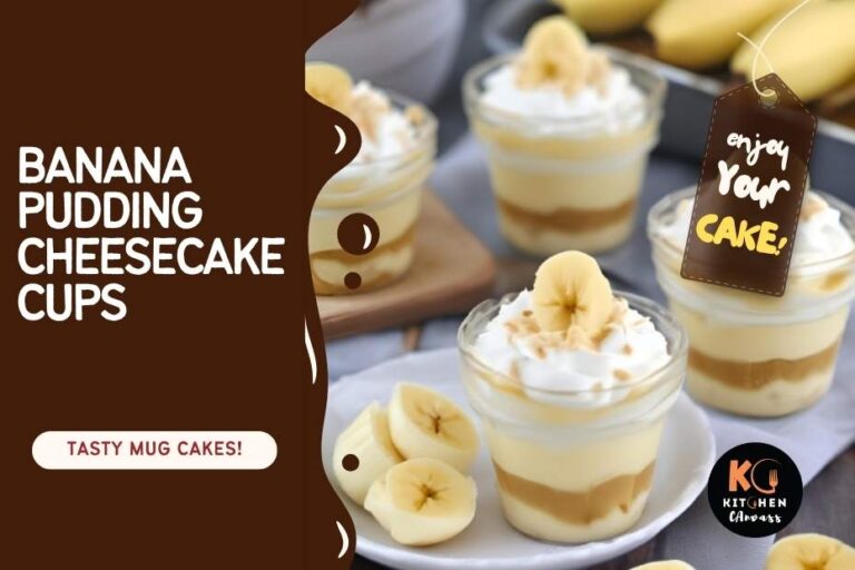 Banana Pudding Cheesecake Cups – A No-Bake Southern Classic with a Twist