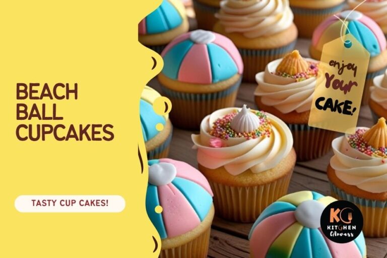 Beach Ball Cupcakes – Colorful, Fun, and Perfect for Summer Parties