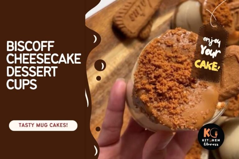 Biscoff Cheesecake Dessert Cups – Creamy, Crunchy, and No-Bake