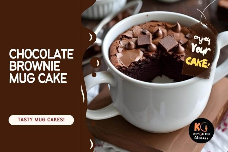 Chocolate Brownie Mug Cake Recipe
