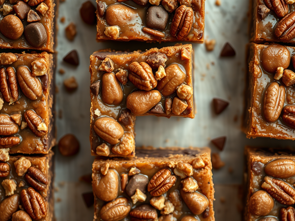 Chocolate Chip Pecan Pie Bars