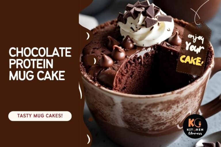 Chocolate Protein Mug Cake Recipe (Flourless & Easy)
