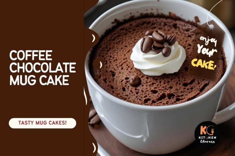 Coffee Chocolate Mug Cake