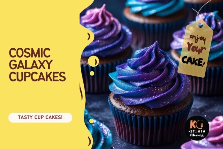 Cosmic Galaxy Cupcakes – A Universe of Flavor in Every Bite