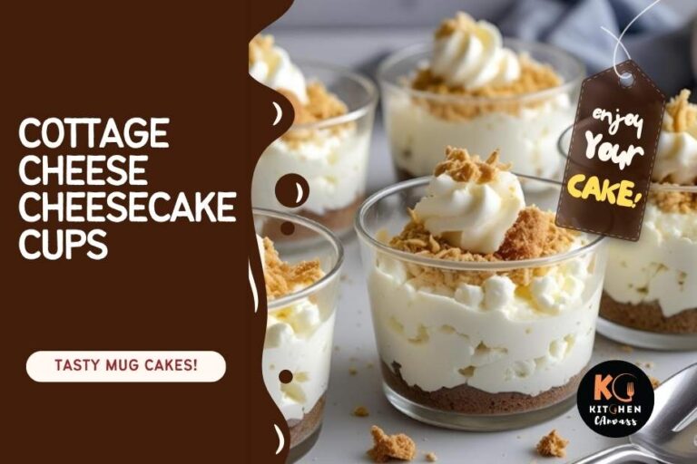 Cottage Cheese Cheesecake Cups – High Protein, Creamy & Guilt-Free