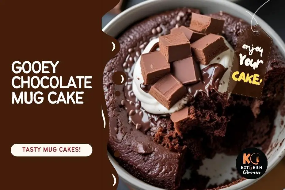 Gooey Chocolate Mug Cake