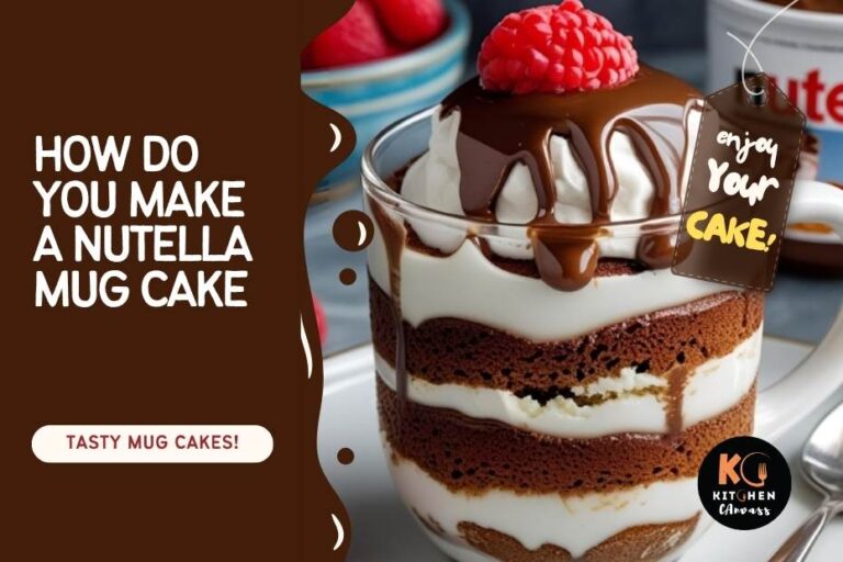 How to Make a Nutella Mug Cake (Rich, Quick & Fluffy)