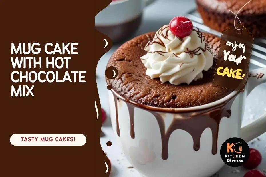 Mug Cake with Hot Chocolate Mix