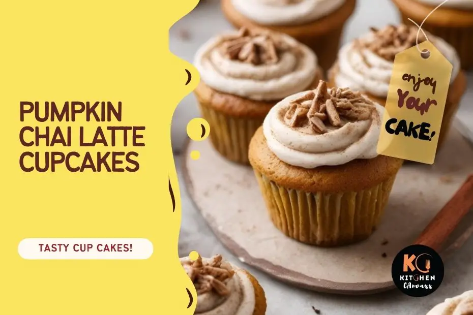 pumpkin chai latte cupcakes