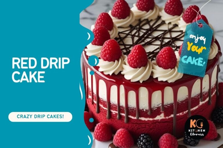 How to Make a Red Drip Cake That Stands Out