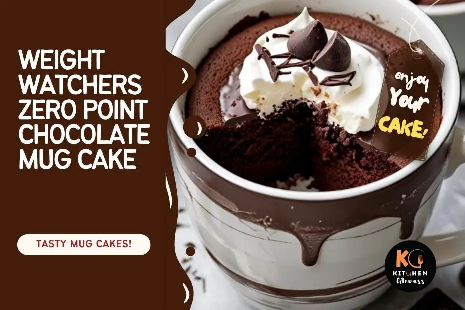 Weight Watchers Zero Point Chocolate Mug Cake