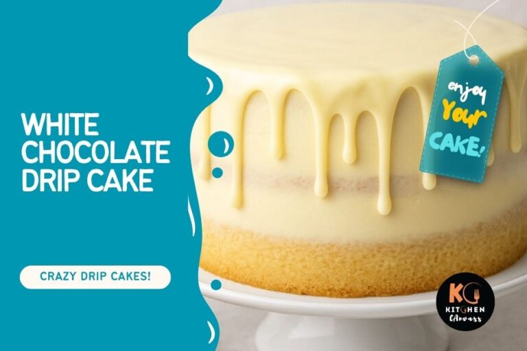White Chocolate Drip Cake – Silky, Subtle, and Beautifully Balanced
