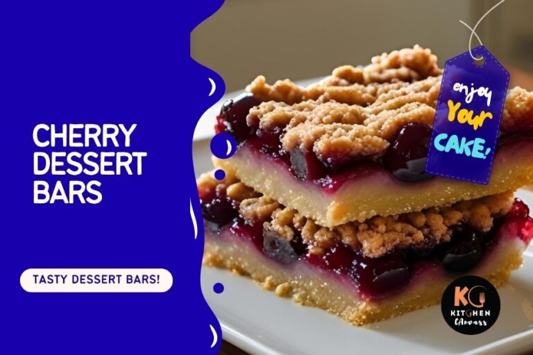 How to Make Sweet-Tart & Crumbly Cherry Dessert Bars