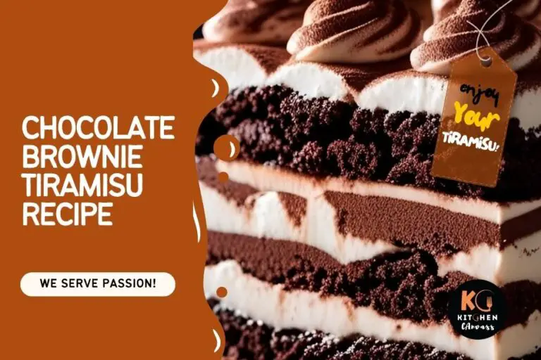Chocolate Brownie Tiramisu Recipe