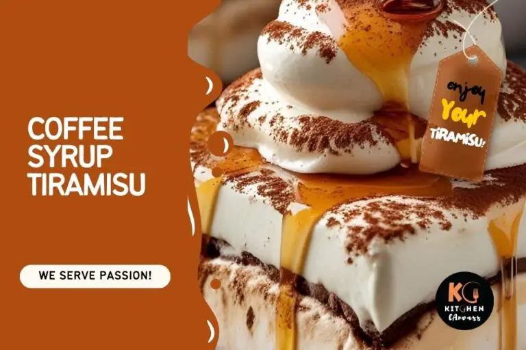 How to Make Bold & Creamy Coffee Syrup Tiramisu