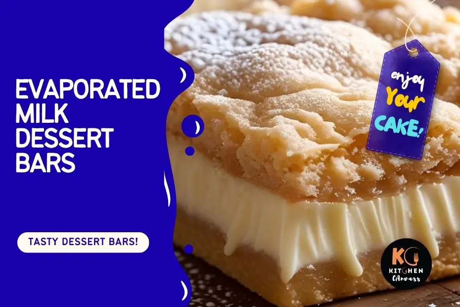Evaporated Milk Dessert Bars