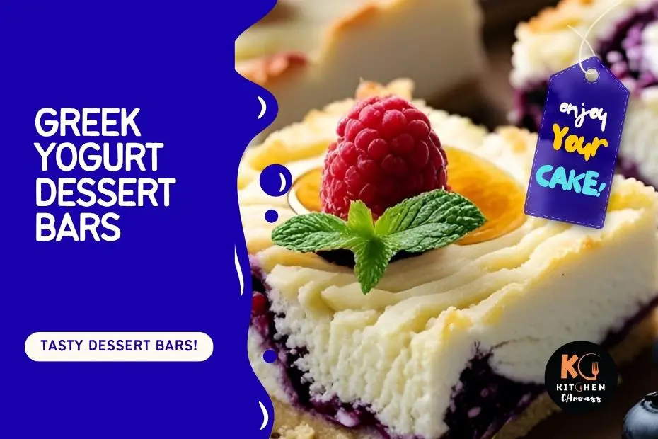 Greek Yogurt Dessert Bars