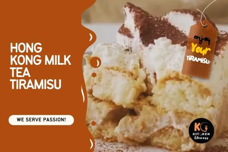 Hong Kong Milk Tea Tiramisu Recipe