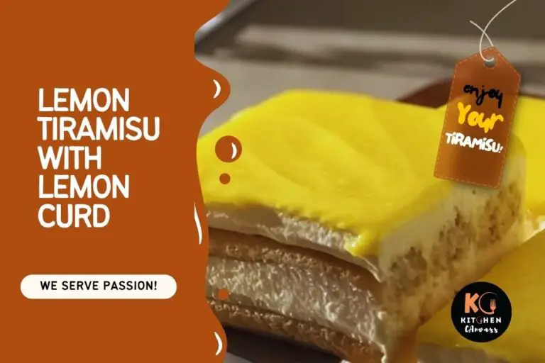 Fresh & Tangy Lemon Tiramisu with Lemon Curd