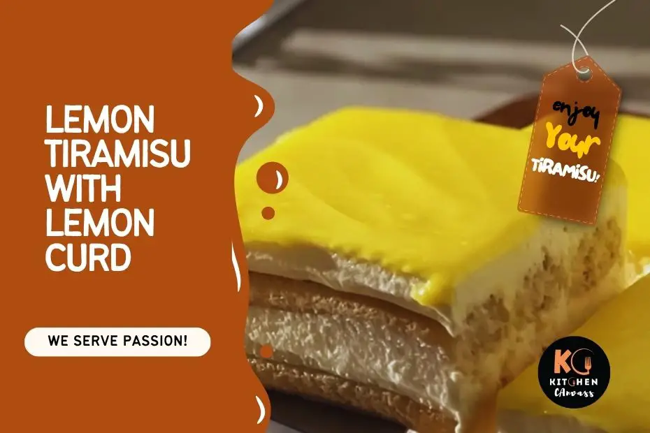 lemon tiramisu with lemon curd