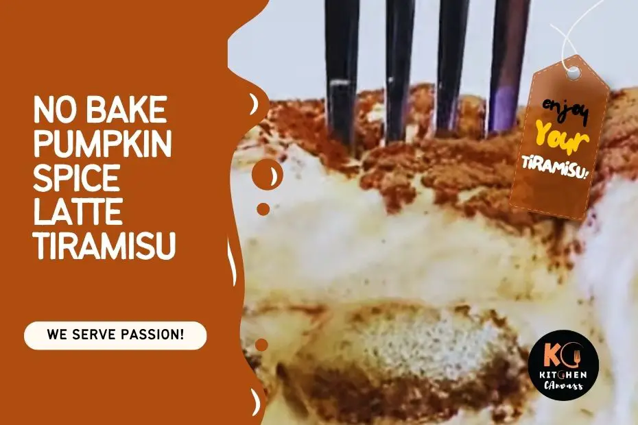 no bake pumpkin spice latte tiramisu