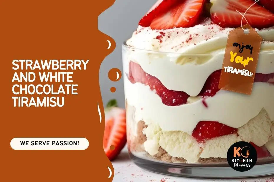 strawberry and white chocolate tiramisu