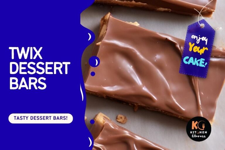 Twix Dessert Bars with Shortbread, Caramel & Chocolate