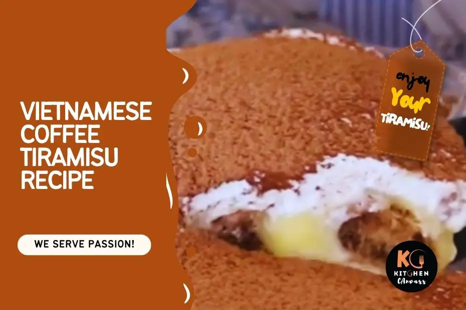 vietnamese coffee tiramisu