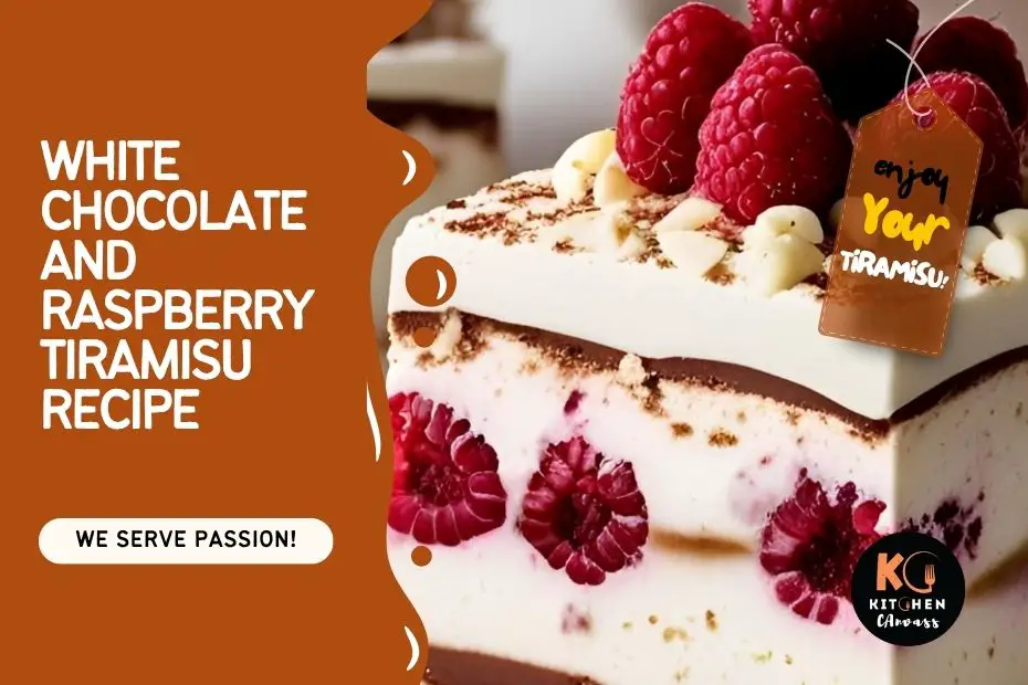 white chocolate and raspberry tiramisu