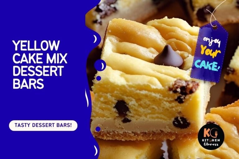 How to Make Yellow Cake Mix Dessert Bars