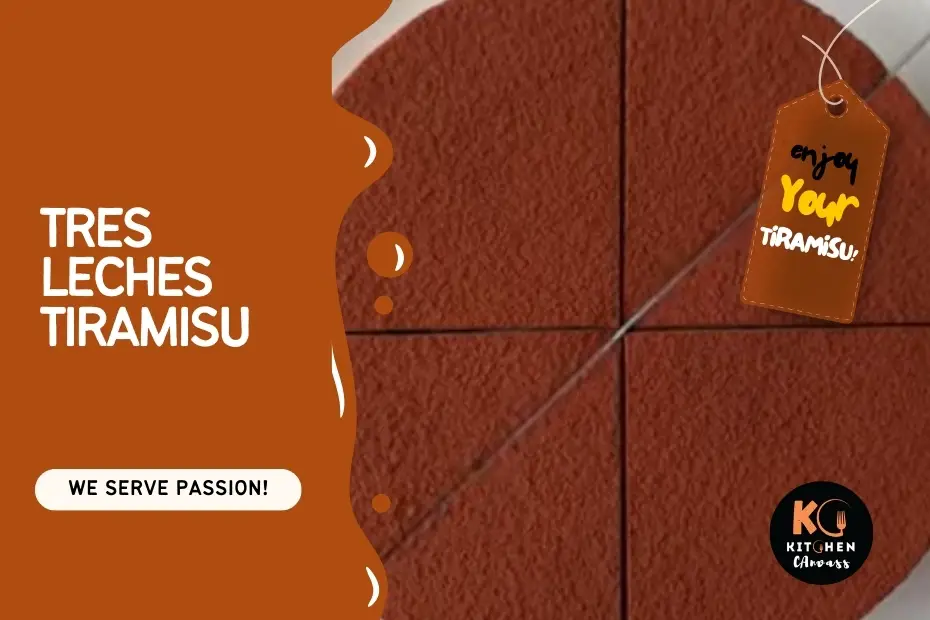 Tres Leches Tiramisu recipe