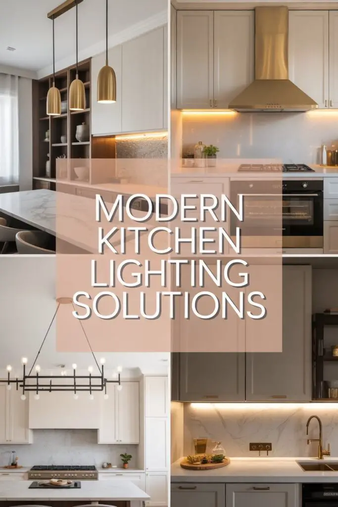 modern kitchen lighting