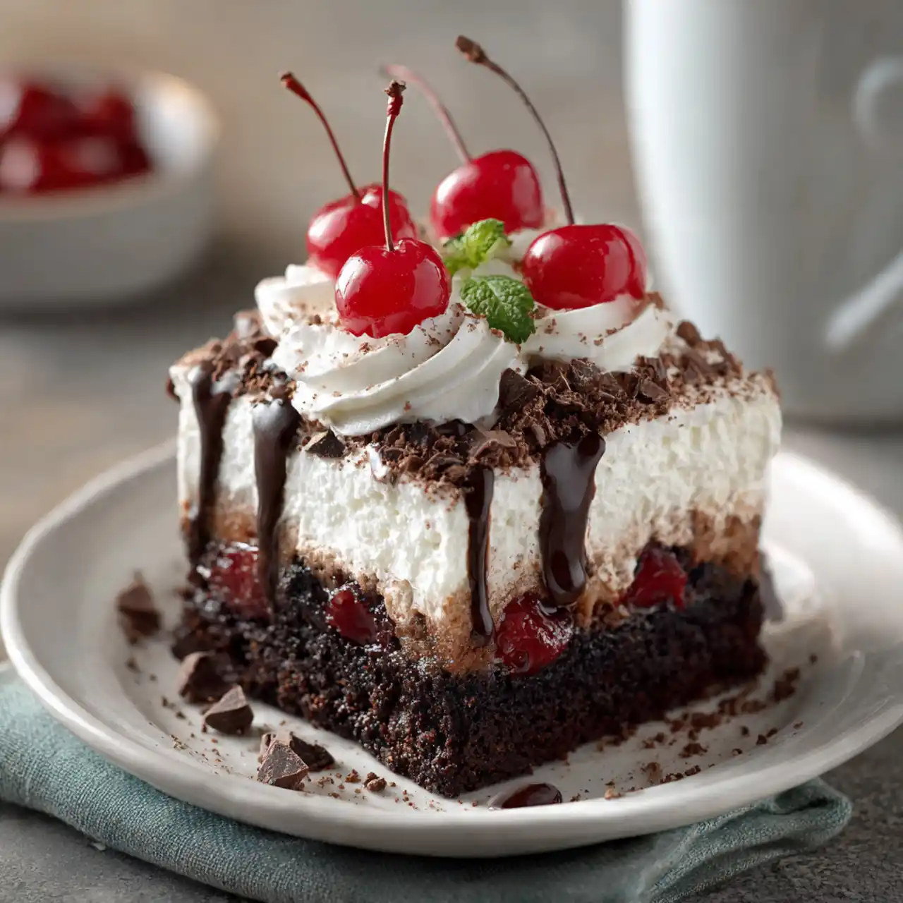 Black Forest Poke Cake Recipes
