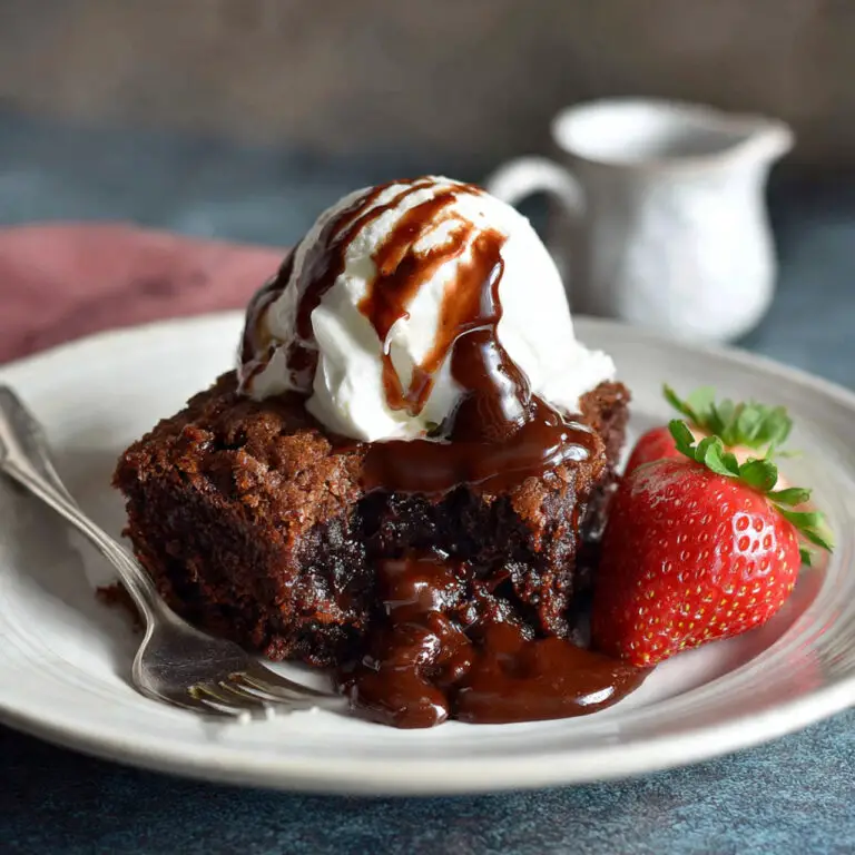 Hot Fudge Chocolate Pudding Cake – The Ultimate Self-Saucing Magic!